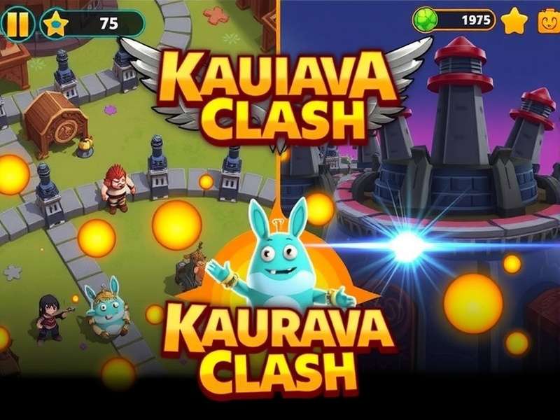 Kaurava Clash Epic Battle Scene Kaurava Clash Game Hero Image